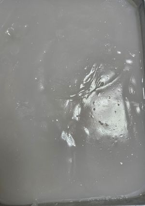 クリスマスパーティ用甘すぎないわらび餅！-レシピのメイン写真