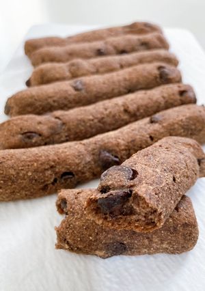罪悪感ゼロ♪おからチョコスティックパン♡-レシピのメイン写真