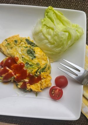 簡単！朝から元気！ミニほうれん草オムレツ-レシピのメイン写真