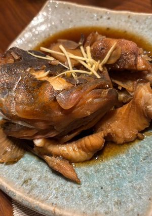 アコウのアラ煮-レシピのメイン写真