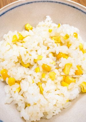 炊飯器で簡単♪塩バターのとうもろこしご飯-レシピのメイン写真