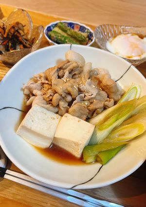 豚こま肉で簡単🐾肉豆腐-レシピのメイン写真