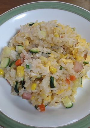 ズッキーニの炒飯-レシピのメイン写真