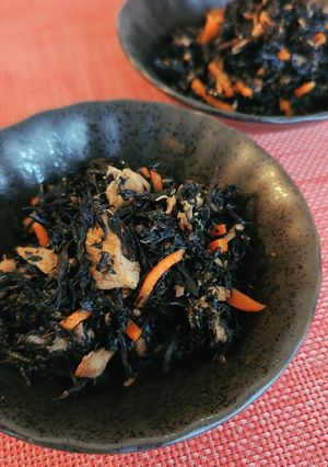 ひじきの醤油マヨ炒め。焦がしツナ風味。-レシピのメイン写真