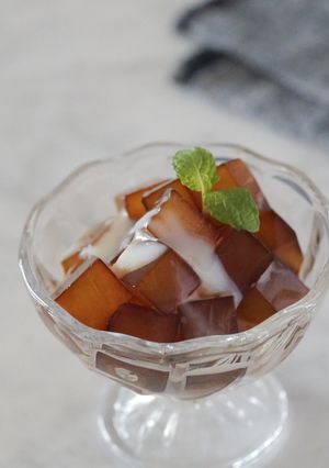 5分で出来るヘルシーコーヒーゼリー-レシピのメイン写真
