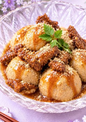 きな粉餅　お団子🍡糖質オフ🍡砂糖不使用-レシピのメイン写真