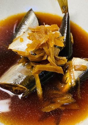 骨まで食べれる！柔らかいあっさりイワシの煮付け-レシピのメイン写真