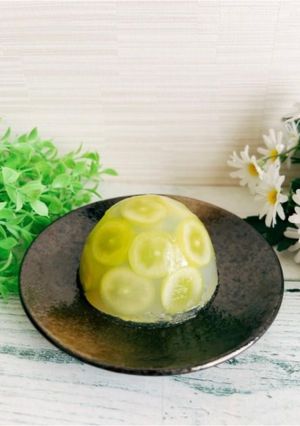 シャインマスカット寒天-レシピのメイン写真