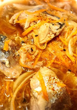 レンチンで♡鯖缶でサッパリ鯖の南蛮漬け-レシピのメイン写真