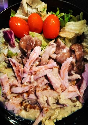 【サラチキ消費🥗】レンジだけ！高タンパク主菜🥬♪-レシピのメイン写真