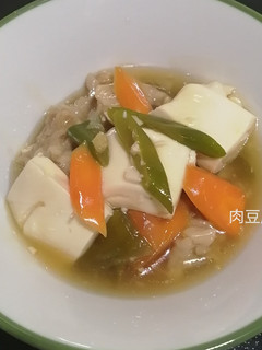シンプルな、肉豆腐-レシピのメイン写真