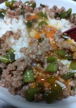 奈良伝統野菜紫唐辛子救済レシピ肉味噌-レシピのメイン写真