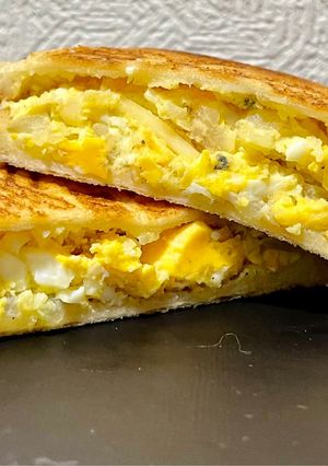 レンジでつくるお手軽たまごサンド🥚-レシピのメイン写真