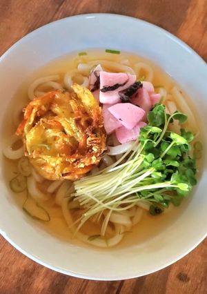 長芋の赤梅酢漬けの鬼旨冷やしうどん-レシピのメイン写真