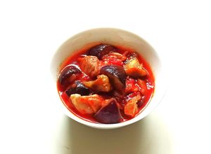 10分完成♪レンジでナスのトマト煮込み-レシピのメイン写真