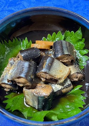 秋刀魚の佃煮　骨まで美味しい！-レシピのメイン写真