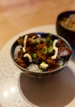 唐揚げ甘辛丼。-レシピのメイン写真