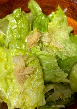 ほたての貝柱とレタスのご馳走サラダ♪-レシピのメイン写真