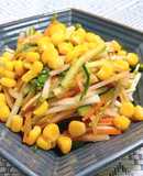 ピリ辛中華ドレッシングで❣ 野菜サラダ