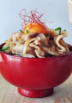 簡単♪豚丼☆今日の夕食!寒い日に豚バラ丼-レシピのメイン写真