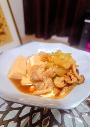 ザラメ香る♡肉豆腐-レシピのメイン写真