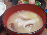 椎茸とじゃがいもの味噌汁