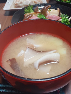 椎茸とじゃがいもの味噌汁-レシピのメイン写真