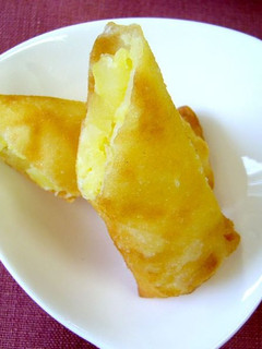 金時芋とりんごの春巻き(透析食)-レシピのメイン写真