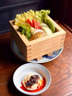 蒸し野菜の麻辣マヨネーズディップ-レシピのメイン写真