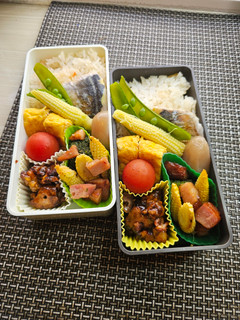 骨無しアジの干物✨弁当 M-20-レシピのメイン写真