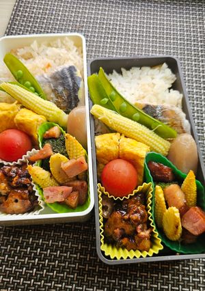 骨無しアジの干物✨弁当 M-20-レシピのメイン写真