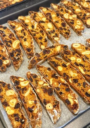 クランベリーとナッツのビスコッティ-レシピのメイン写真