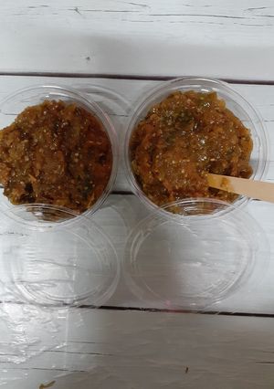 日光唐辛子ネギ玉ネギ辛味噌　作り置き-レシピのメイン写真
