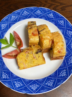 夏野菜のケークサレ-レシピのメイン写真