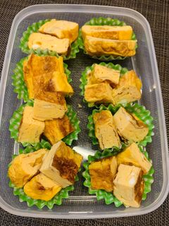 【冷凍/弁当】しっとり甘〜い卵焼き-レシピのメイン写真