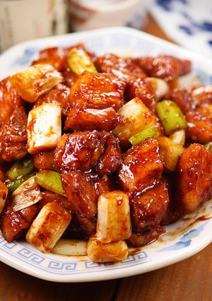 豚バラねぎのぶつ切り味噌漬け焼き🤩🍚-レシピのメイン写真