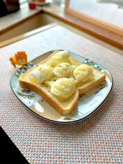 りんごジャム♡マシュマロチーズトースト-レシピのメイン写真