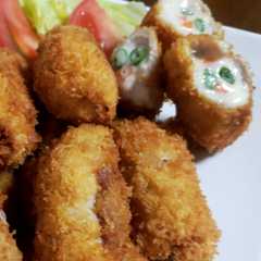 豚ロースと野菜チーズ巻き揚げ-レシピのメイン写真