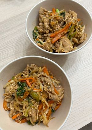 ビビンバ丼-レシピのメイン写真