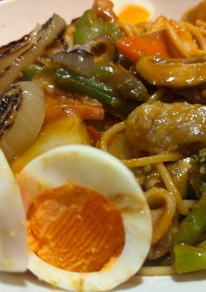 昭和レトロ!焦がし玉ねぎのポークチャップ-レシピのメイン写真