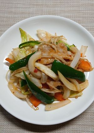 失敗させない！ピり辛野菜炒め-レシピのメイン写真