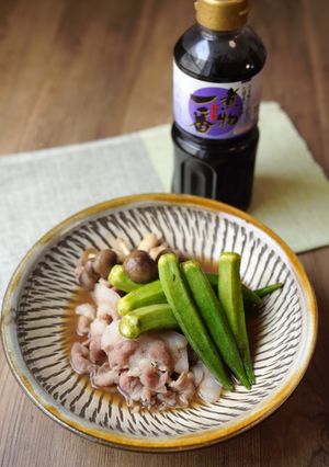 豚肉とオクラのさっと煮-レシピのメイン写真