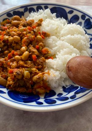 さば水煮のドライカレー-レシピのメイン写真