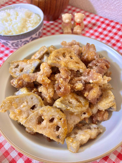 大人も子供も大好き♡甘辛豚肉れんこん揚げ-レシピのメイン写真