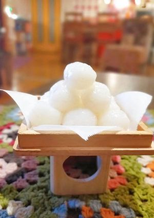 ★おやつにも!米粉・上新粉でお月見団子★-レシピのメイン写真