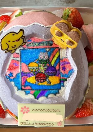 たまごっちのバースデーケーキ🎂-レシピのメイン写真