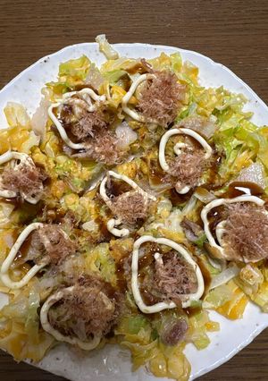 定番キャベツのお好み焼き-レシピのメイン写真