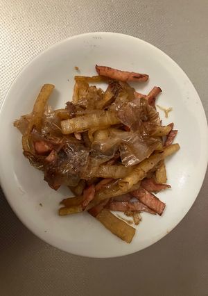 大根ベーコンおかかあえ-レシピのメイン写真