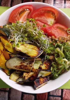 ベースパスタアジアンと麺つゆの野菜パスタ-レシピのメイン写真