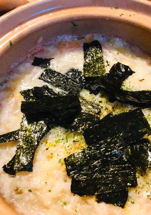 鍋の〆●もやし海苔雑炊-レシピのメイン写真